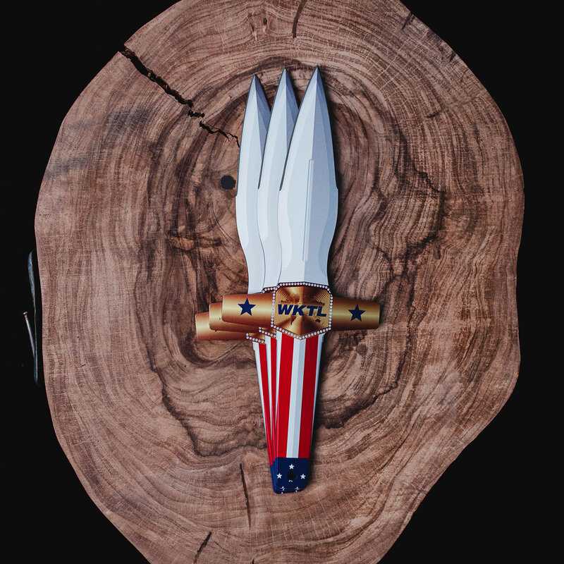 WKTL Undisputed Throwing Knives (Set of 3)